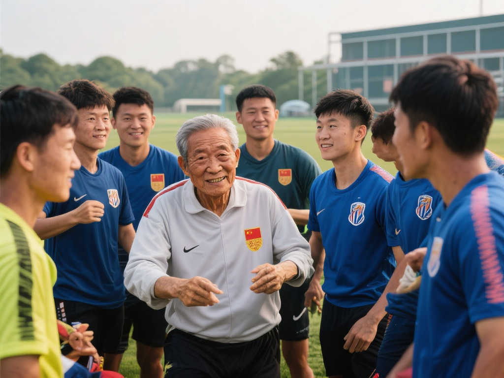 徐根宝:弟子探望暖心田,尽享天伦之乐 徐根宝:弟子探望暖心田,尽享天伦之乐